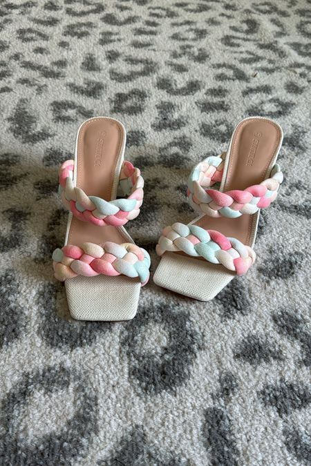 My gender reveal heels! Square toe braided heels- comes in tons of colors outside of pink and blue. They’re so cute and perfect for summer wedding guest too!

#LTKWedding #LTKStyleTip #LTKShoeCrush