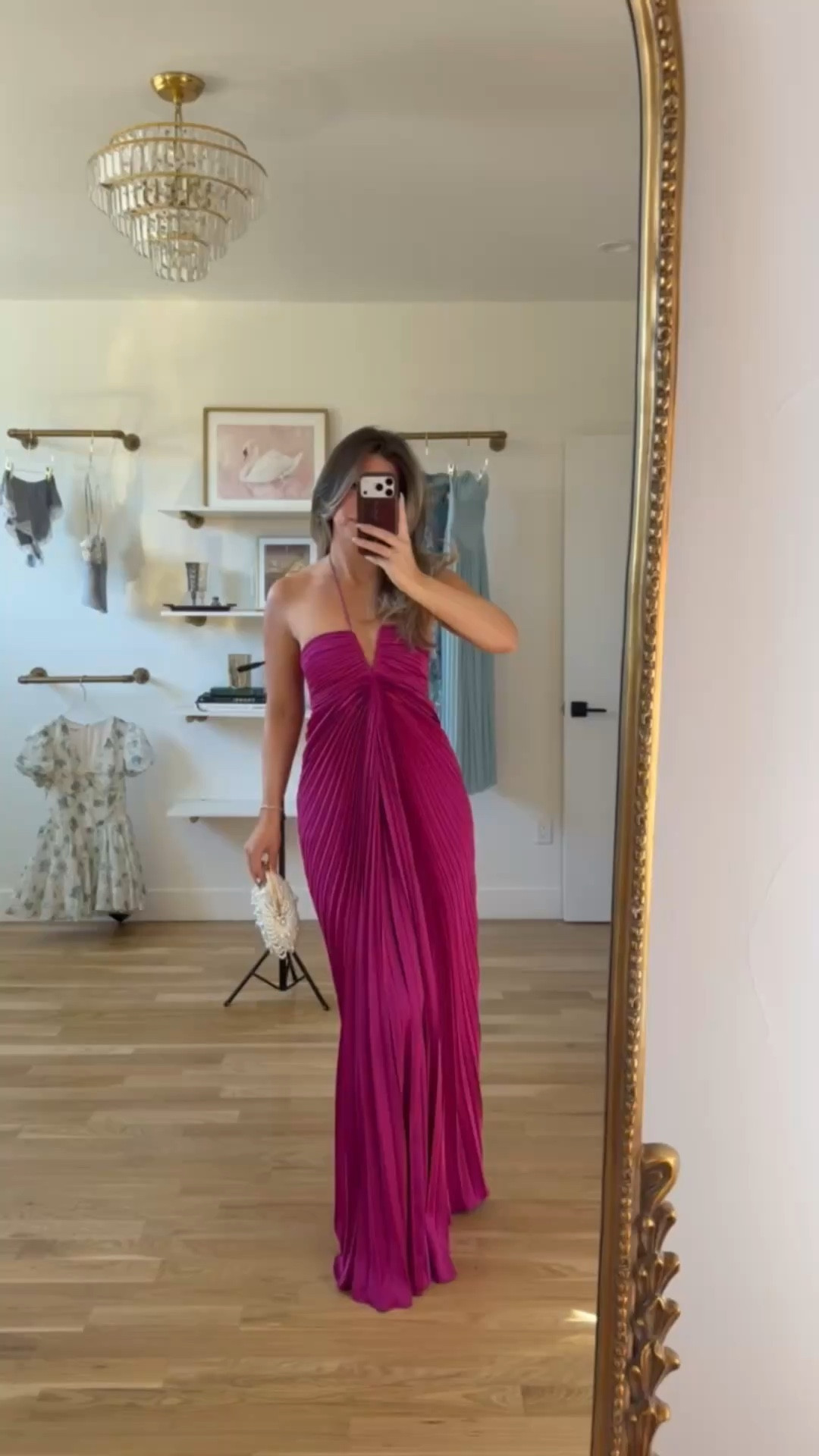 halter strap pleated dress for a special occasion or resort wear 

i did my normal size 2

formal attire
black tie 
strapless gown
wedding guest 
special occasion
formal occasion 


#LTKStyle #LTKDress 

#LTKSeasonal