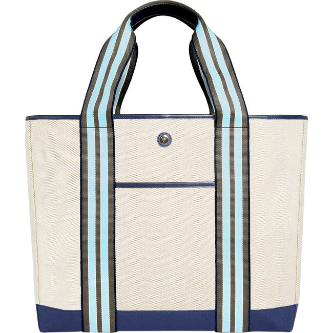 Monogrammable Cabana Tote, Marlin | Maisonette
