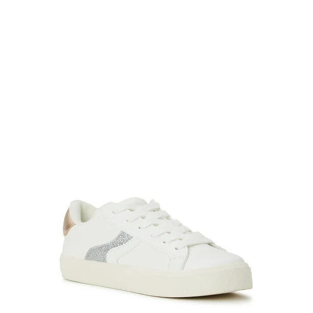 Time and Tru Women's Metallic Fashion Sneakers | Walmart (US)