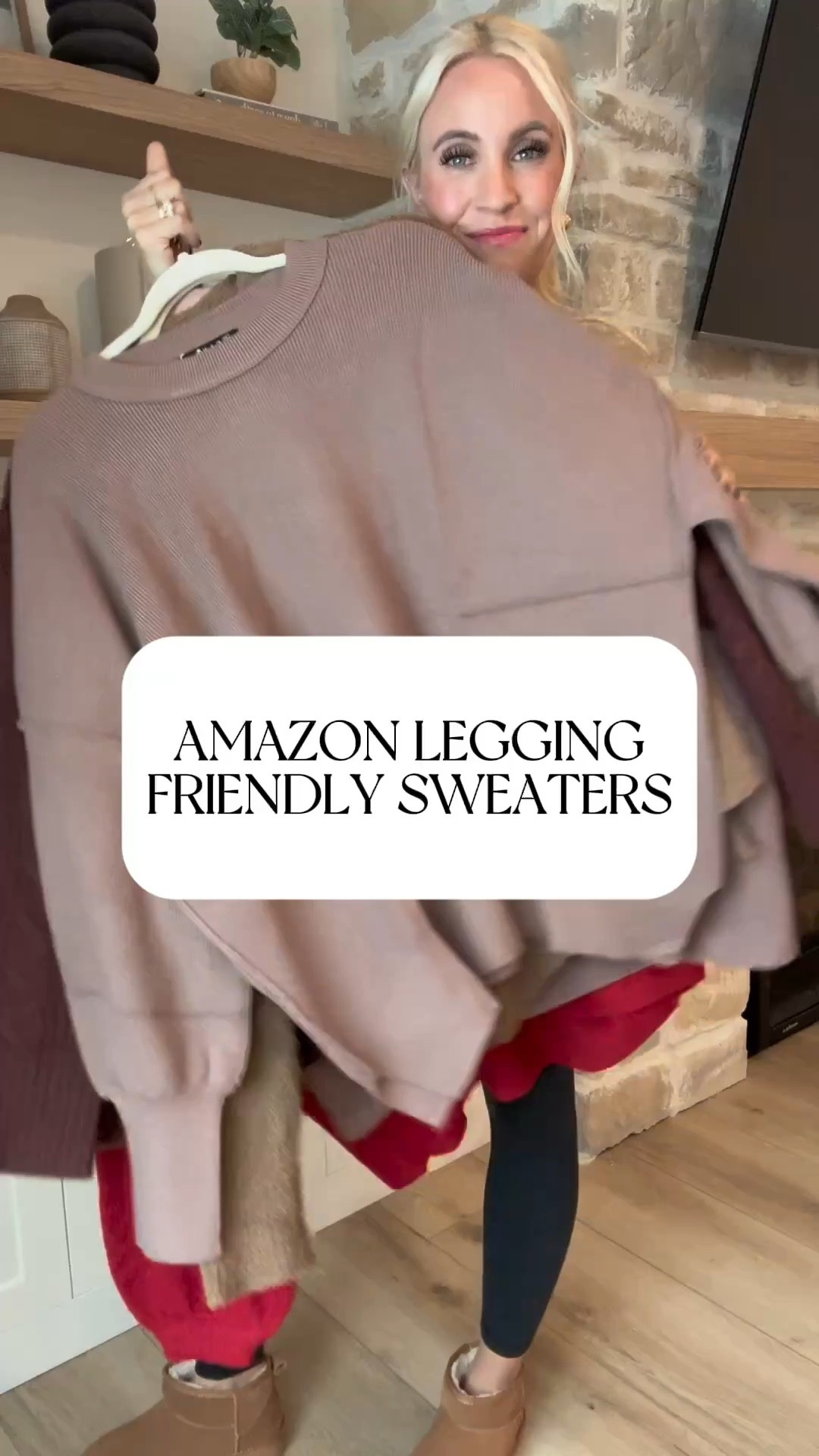 Amazon - legging friendly sweaters! I did a size medium in all

#LTKStyleTip #LTKFindsUnder100 #LTKFindsUnder50