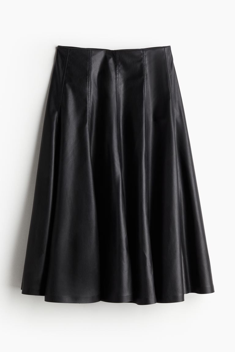 Coated Circle Skirt | H&M (US + CA)