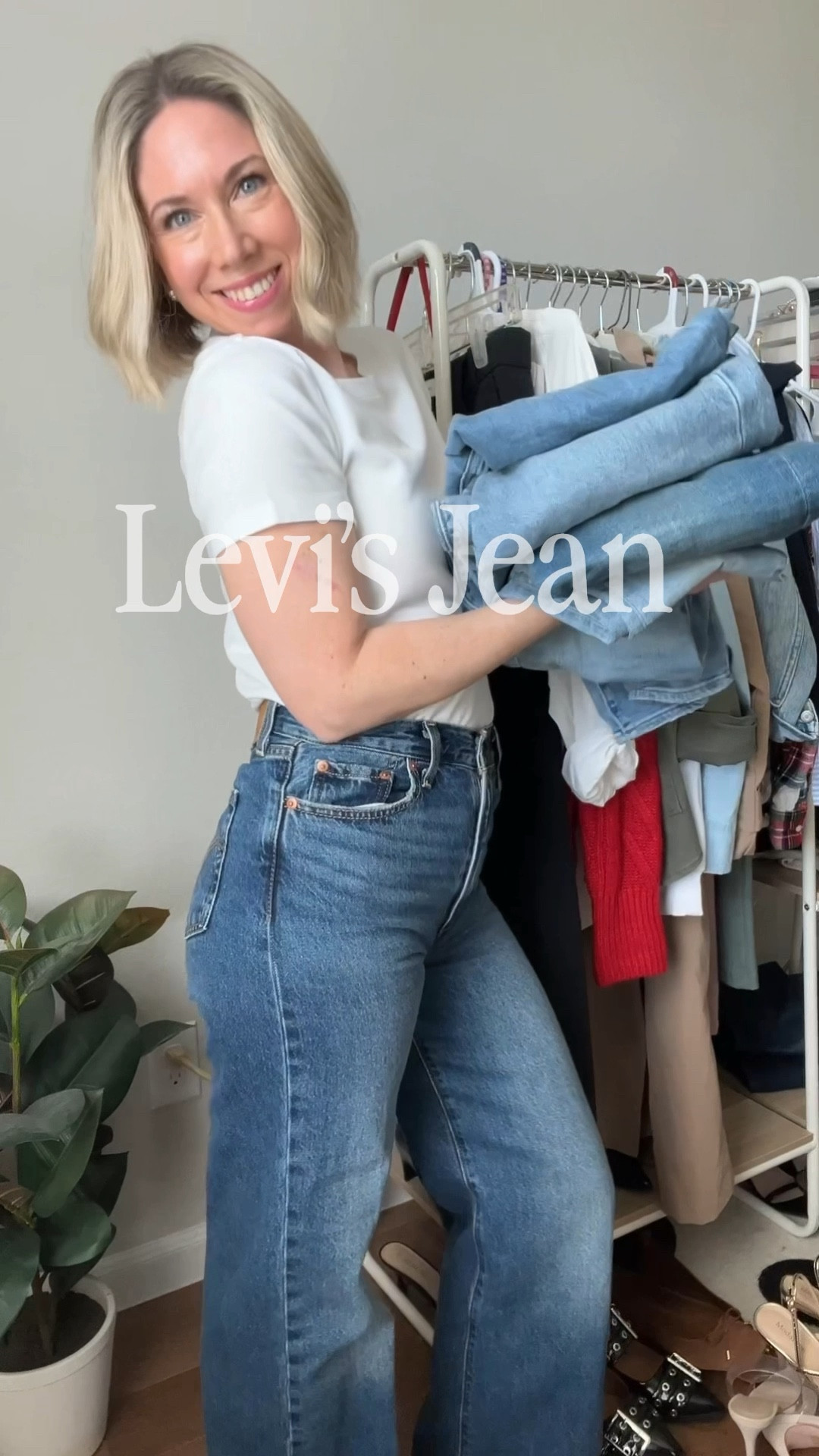 LEVIS JEANS


Jeans: 

1) Levi’s rib cage wide leg denim; (color Far & Wide) - I wear the 26 x 30 (comes in other lengths and colors as well)

These jeans are more fitted in the waist and hips and looser in the leg.

2) wedgie straight jeans - wear my regular size 26 and fit true to size - these have some stretch to them.

3) 725 High rise boot cut in light wash- these have stretch and also come in other colors - wearing my true to size 26.

4)   Levi’s rib cage wide leg denim (color polar perimeter) - I wear the 26 x 30 (comes in other lengths and colors as well) These jeans are more fitted in the waist and hips and looser in the leg.

White tee - I sized up to a medium for a looser fit but does fit true to size




Jeans, Levi’s jeans , fall outfits , fall staple ,  Levi’s , Amazon finds , #ltkseasonal #ltksalealert 


#LTKVideo #LTKFindsUnder100 #LTKxPrimeDay