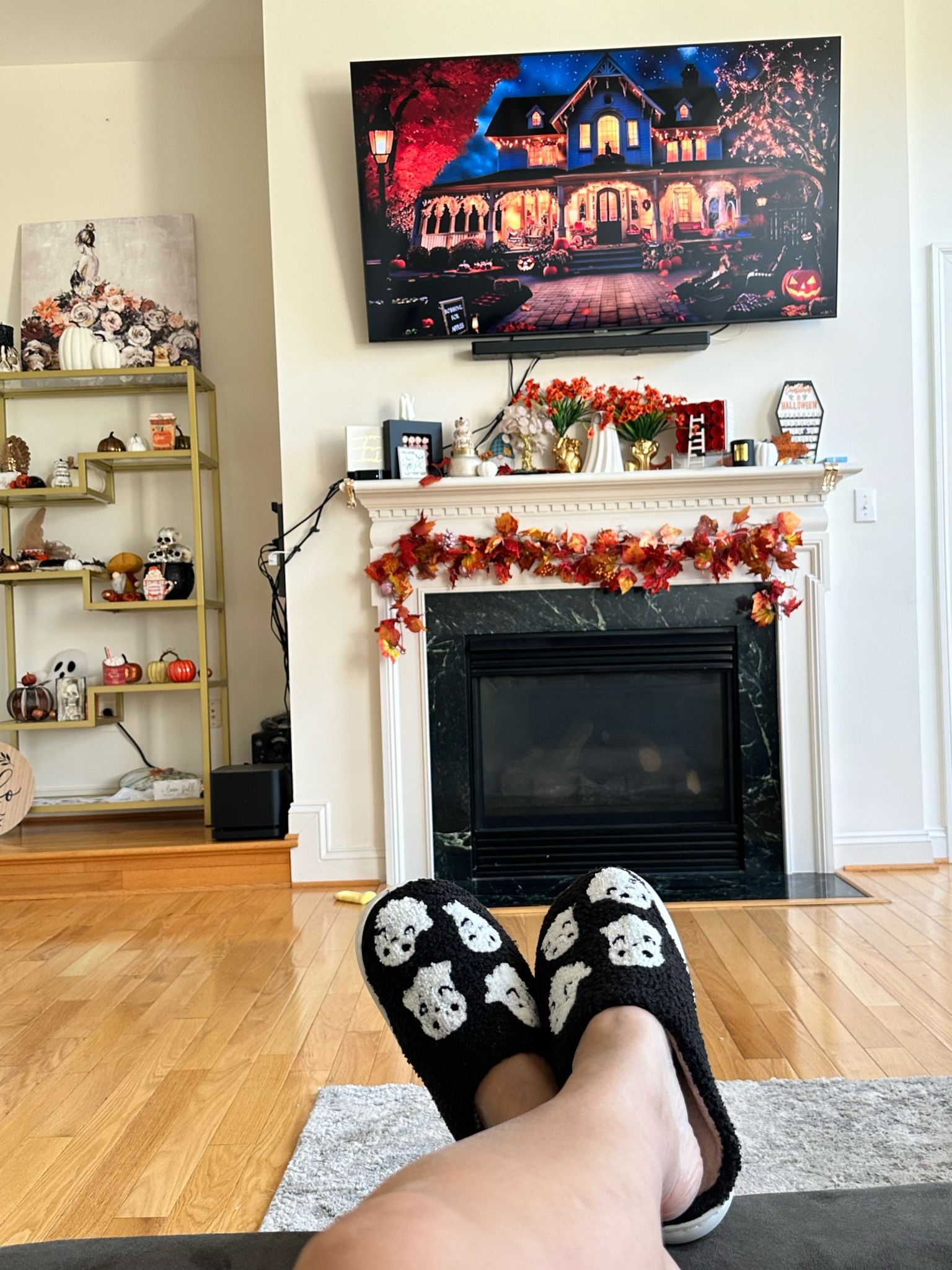 🍂✨ When fall knocks on your door, it's time to embrace the cozy vibes of the season! As the leaves change and the air turns crisp, there's nothing quite like slipping into your favorite Halloween slippers. These comfy and festive footwear options not only keep your feet warm but also add a playful touch to your autumn wardrobe. Whether you're lounging at home or preparing for spooky festivities, Halloween slippers are a must-have for all cozy nights in.

🎃👻 Get ready to celebrate the season in style! Pair your Halloween slippers with comfy loungewear or your favorite pumpkin spice sweater for the ultimate fall look. Perfect for movie nights, pumpkin carving, or simply enjoying a warm cup of cider, these slippers are the ideal accessory for all your seasonal activities. Embrace the spirit of Halloween and make every day feel like a celebration with these delightful additions to your wardrobe! 

#FallFashion #HalloweenSlippers #CozyVibes #SpookySeason #AutumnStyle

#LTKShoeCrush #LTKSeasonal #LTKFindsUnder50