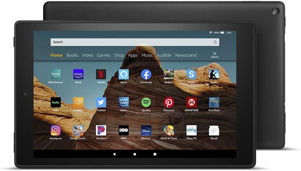 Fire HD 10 Tablet (10.1" 1080p full HD display, 32 GB) – Black | Amazon (US)