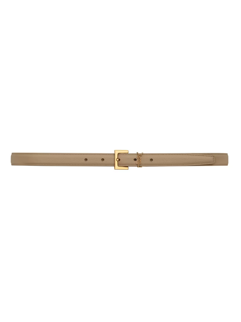 Monogram Leather Belt | Saks Fifth Avenue