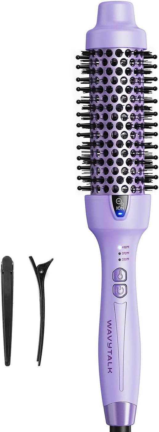 Wavytalk Thermal Brush, 1.5 Inch Blowout Express Ionic Thermal Round Brush Creates Blowout Look i... | Amazon (US)