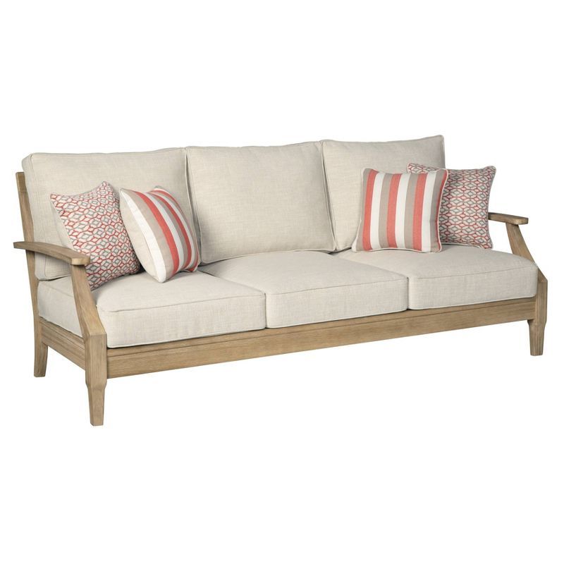 Clare View Sofa with Cushion Beige - Signature Design by Ashley | Target