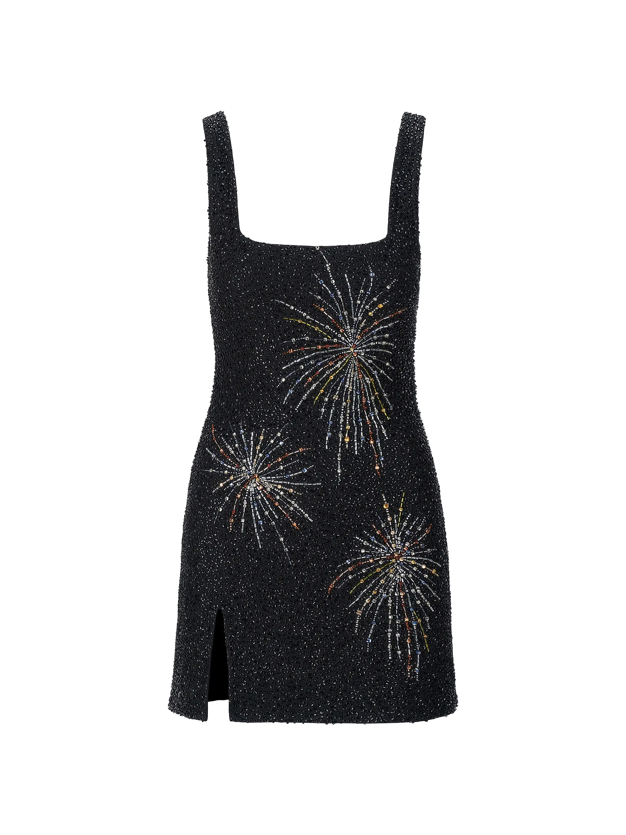 Le Sable Embellished Square-Neck Minidress | Saks Fifth Avenue