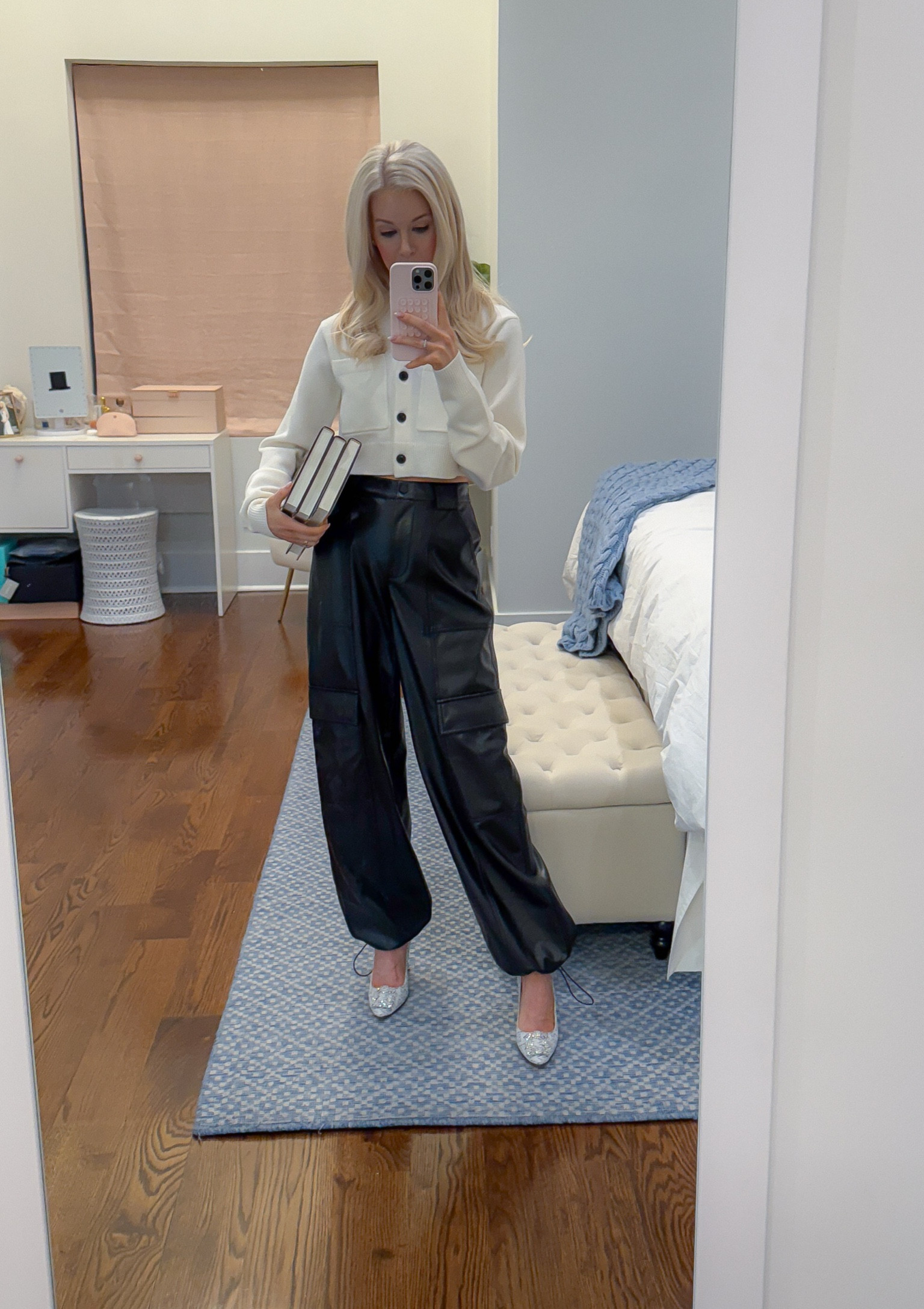 My outfit for a Christmas cozy ladies favorite things party the other night along with the books I brought for the gift swap🎄✨♥️

#LTKHoliday #LTKShoeCrush #LTKSeasonal