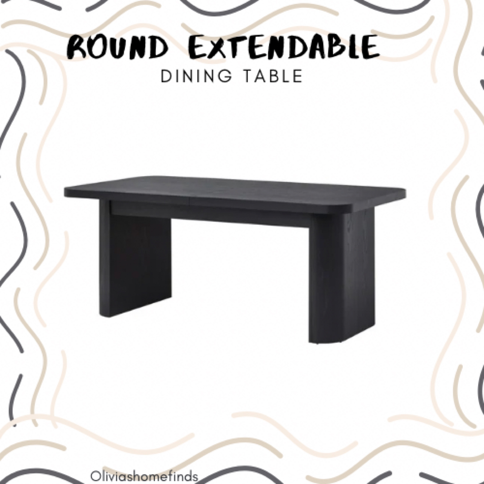 Obsessed with this $250 viral dining table from Walmart 🖤 Sleek, modern, and such a steal for the price! It fits perfectly in my space and elevates the entire vibe.

#LTKHome #LTKStyleTip