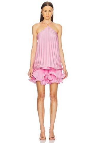SELEZZA LONDON Scarlett Top in Pink Blossom from Revolve.com | Revolve Clothing (Global)