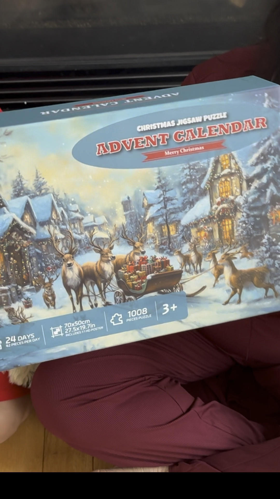 🎄✨ Get ready for a magical countdown to Christmas with our **24 Days of Christmas Advent Calendar Puzzle**! 🎁🧩 Featuring a stunning Christmas-themed raindeee carriage design, this luxurious gold-foiled puzzle is perfect for kids 3+ and is a fantastic bonding activity for the whole family! Each day, uncover a new puzzle piece leading up to Christmas, creating cherished memories together as you build this enchanting scene. Make this holiday season unforgettable—grab your Advent Calendar Puzzle today and let the countdown to Christmas begin! 🎉 #ChristmasCountdown #AdventCalendar #FamilyFun #HolidayMagic #PuzzleTime 🎅🎁✨ #ltkfamily #ltkseasonal #ltkkids #ltkchristmas

#LTKGiftGuide #LTKVideo #LTKHoliday