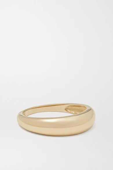 STONE AND STRAND - Bombe 10-karat Gold Ring | NET-A-PORTER (US)