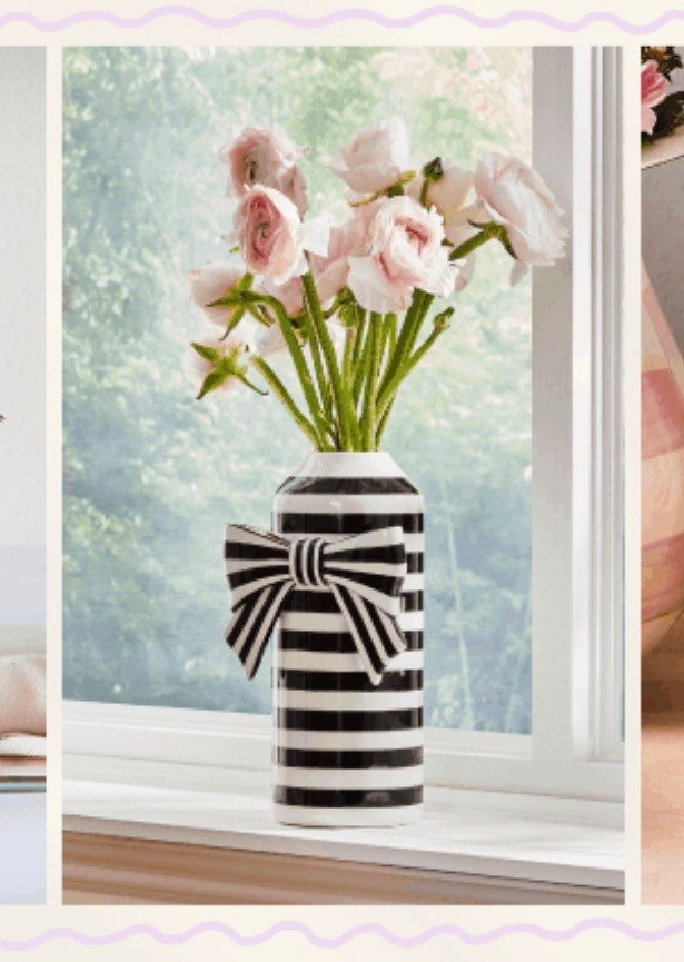 Courtly Bow Vase

Elevate the ordinary vase with our chic Courtly Bow Vase. Made of ceramic and decorated with a dimensional striped bow, it’s trimmed with touches of gold lustre

#LTKHome #LTKSeasonal
