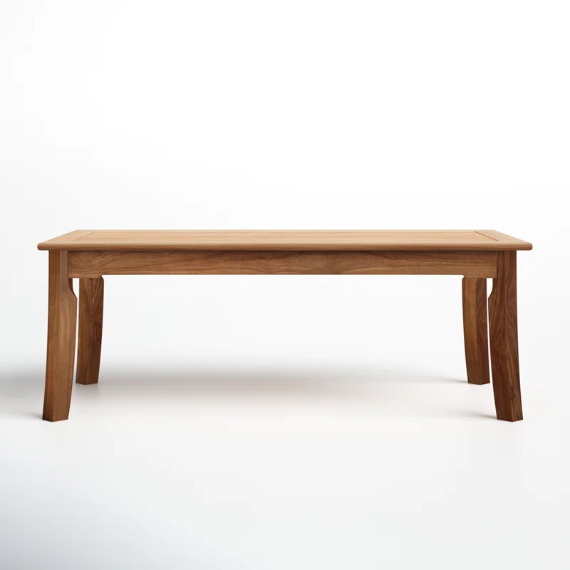 Jo Rectangular Teak Outdoor Coffee Table | Wayfair North America