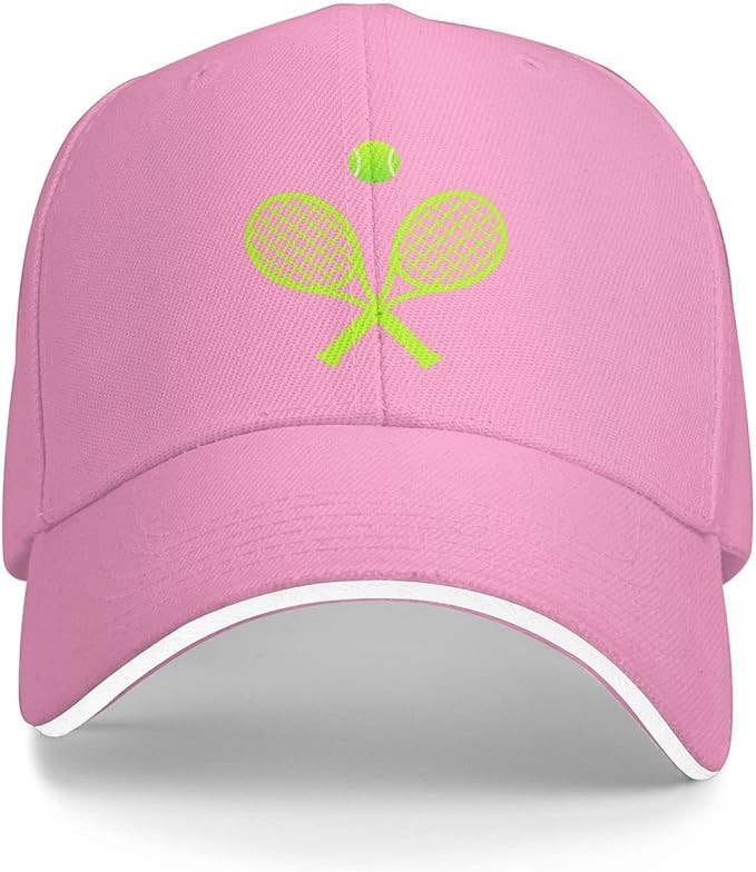 Unisex Love Tennis Baseball Cap Adjustable, Tennis Racket Ball Baseball Hat for Men Women | Amazon (US)