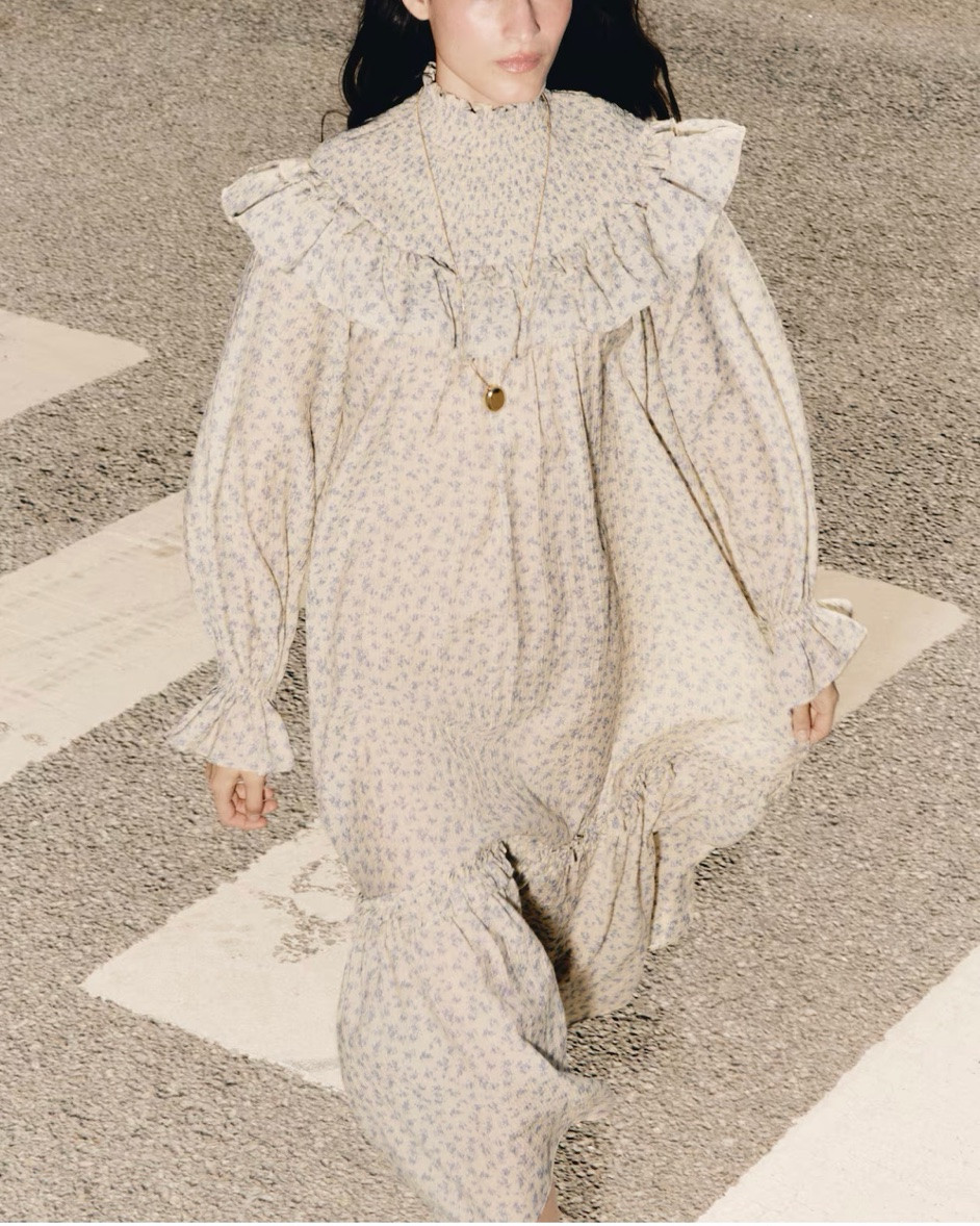 Ruffle detail prairie dress

#LTKSeasonal