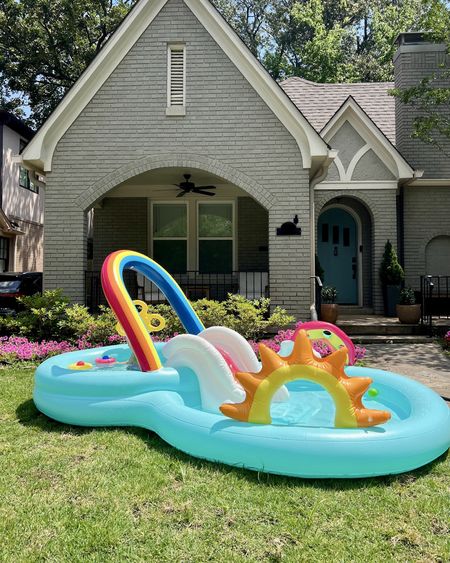 Kavanagh country club is open for the szn😆This inflatable pool has been our best friend this summer when we don’t want to go anywhere but our own yard :) #summer #familytime #sundayfunday

#LTKKids #LTKFindsUnder100 #LTKSeasonal