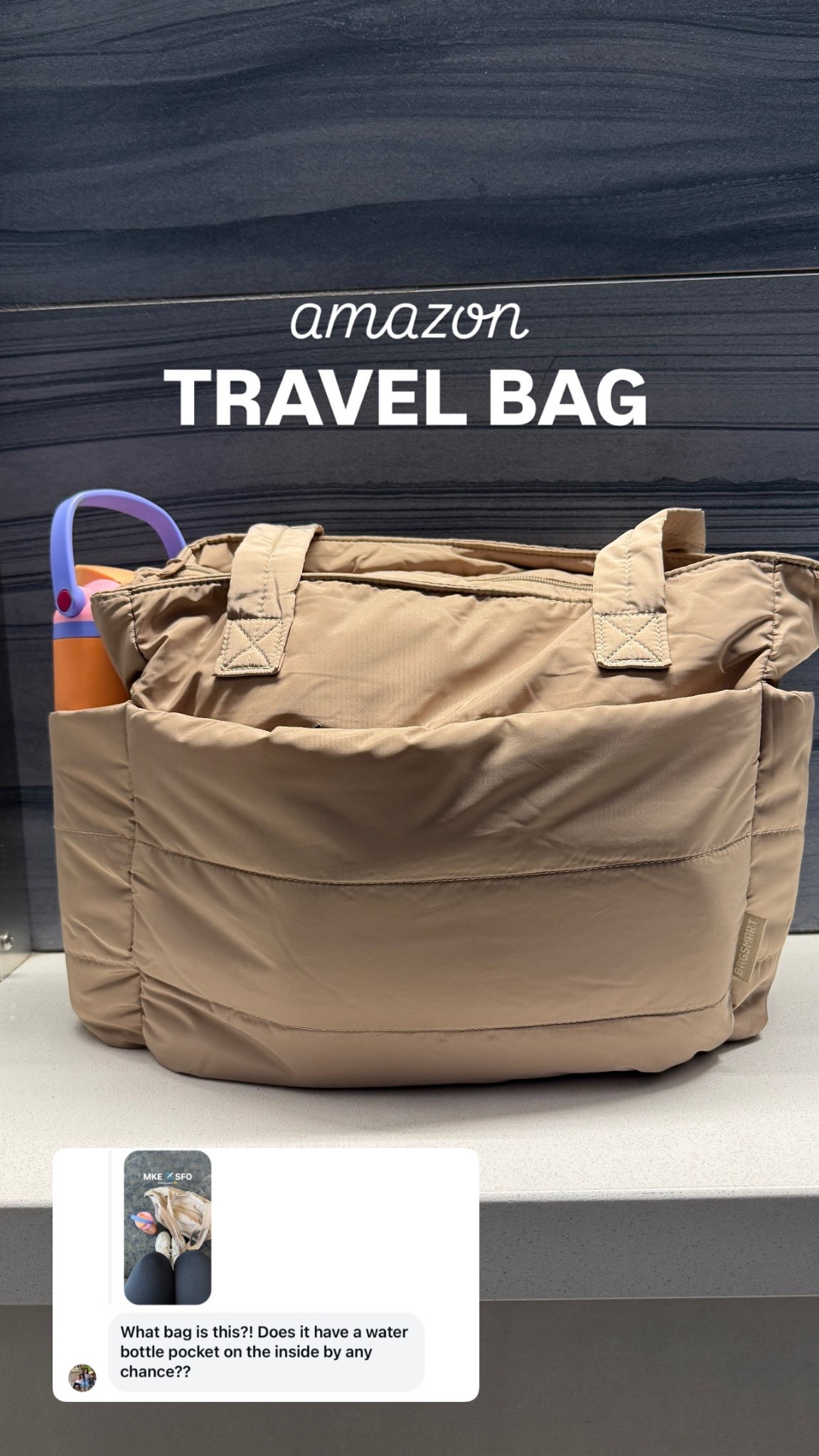 Cute Amazon travel bag. Tons of pockets, hooks onto your luggage and comes in so many colors! 

#LTKHoliday #LTKGiftGuide #LTKSeasonal