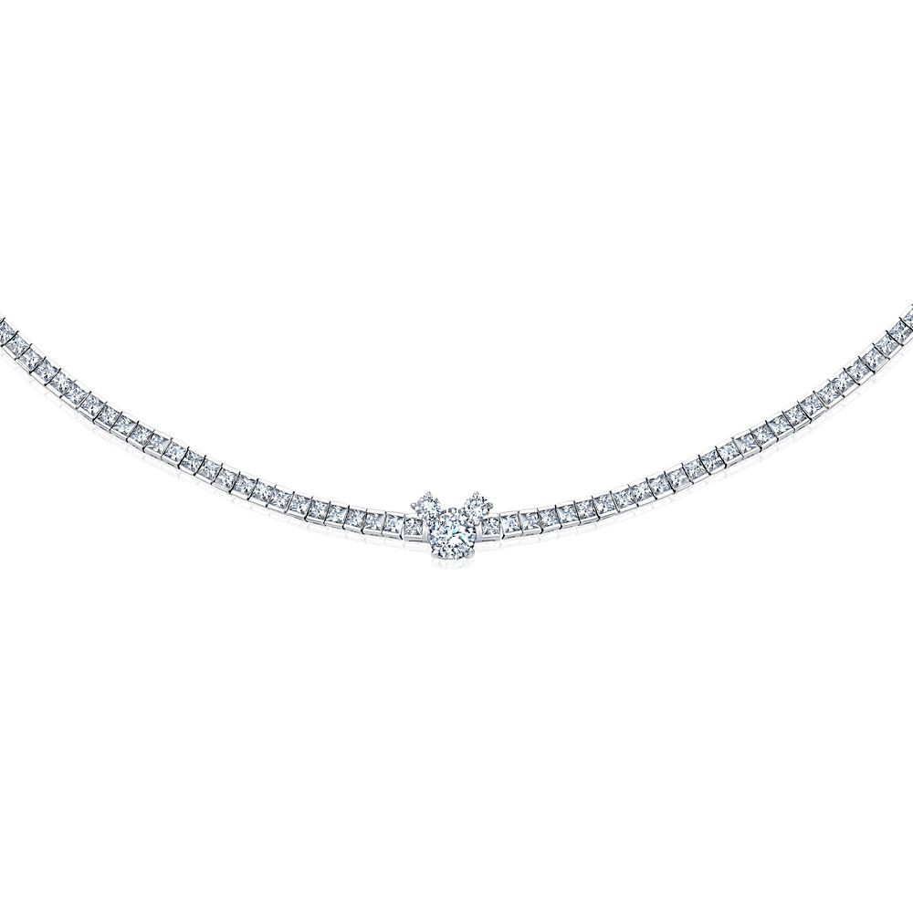 Mickey Mouse Icon Tennis Necklace by CRISLU Official shopDisney | Disney Store