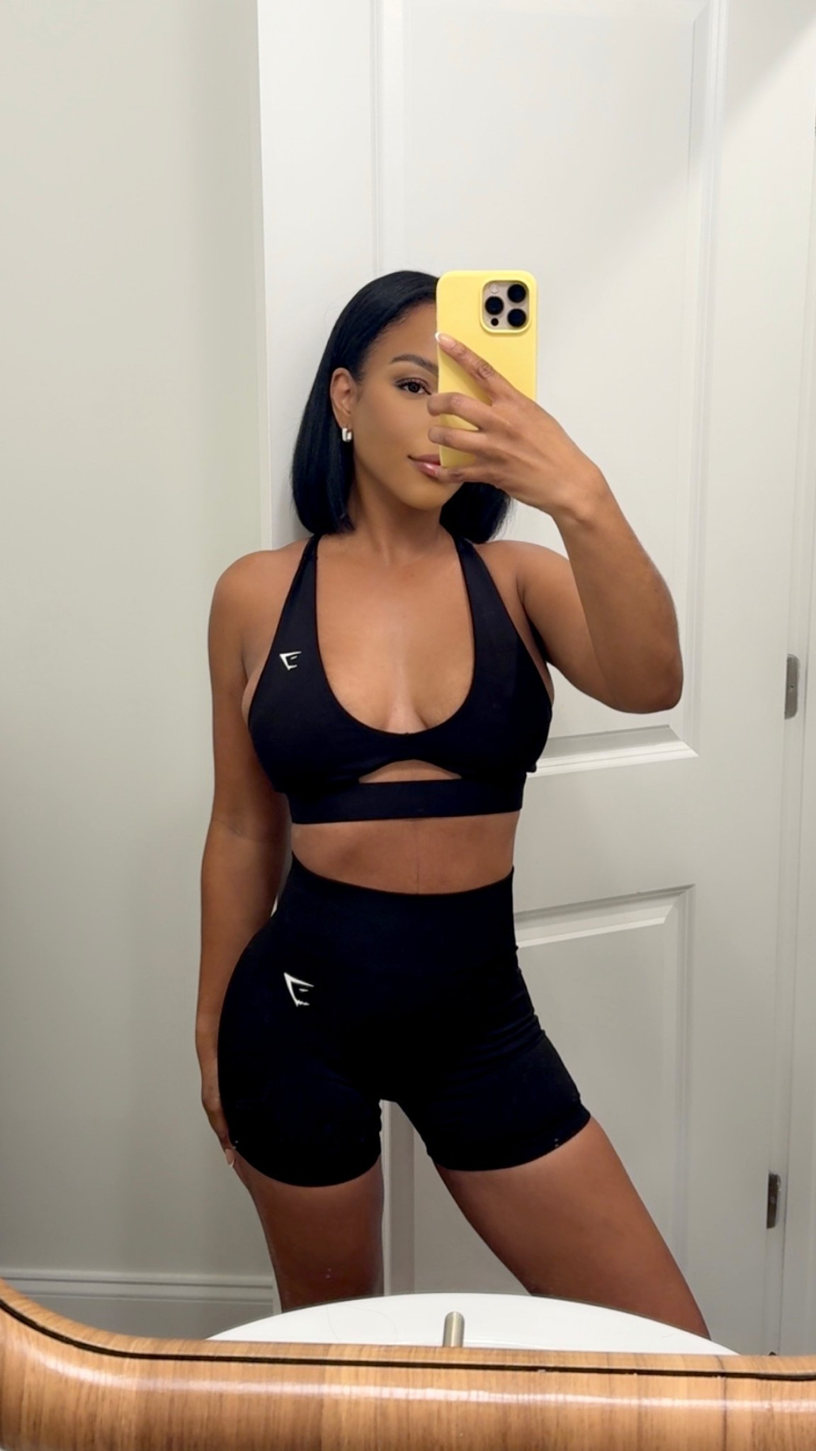 Gymshark wasn’t playin’ with this set 😮‍💨 I got it in white, red and black. yeah, it’s that good. I’m wearing a medium in the bra and a small in the shorts. The stretch? Insane. Perfect for my gym girlies who need squat-proof shorts and wanna look cute in the gym. And obviously girls like me who just wanna be cute in a good set lol

#LTKSummerEdit #LTKActive #LTKStyleTip