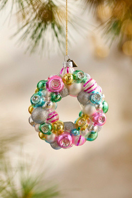 Colorful Bauble Wreath Ornament | Anthropologie (US)