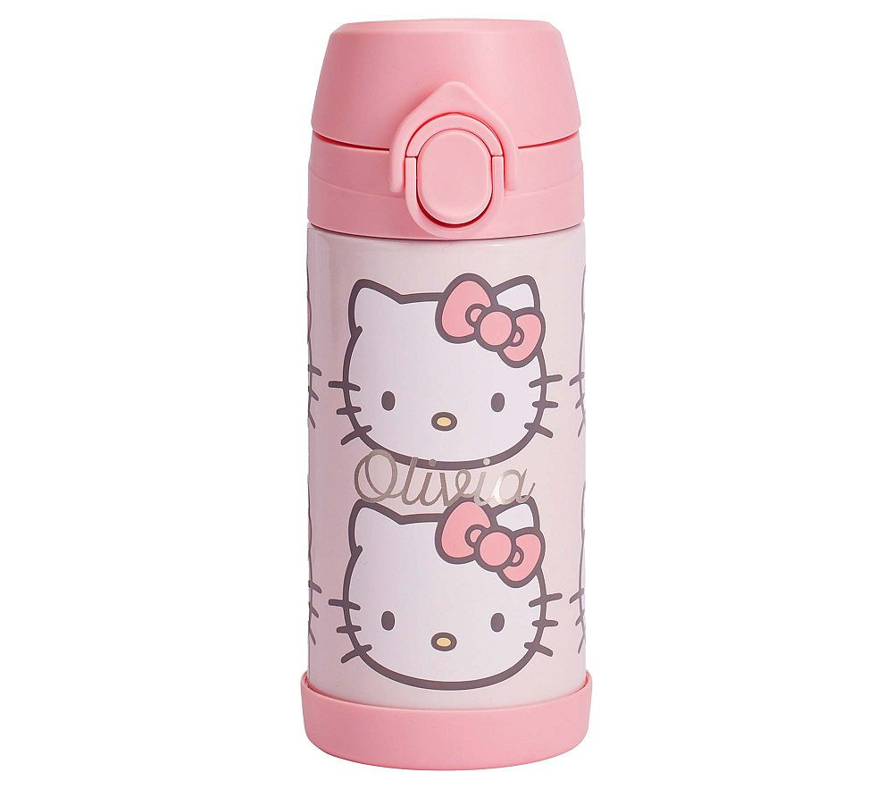 Mackenzie Hello Kitty® Critter Water Bottle | Pottery Barn Kids