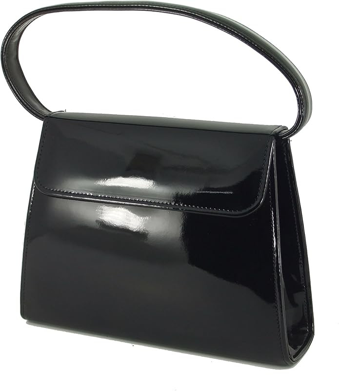 LONI Clutch Handbag Purse for Women | Shoulder & Top-Handle Grab Handbag | Patent leather Bag for... | Amazon (US)