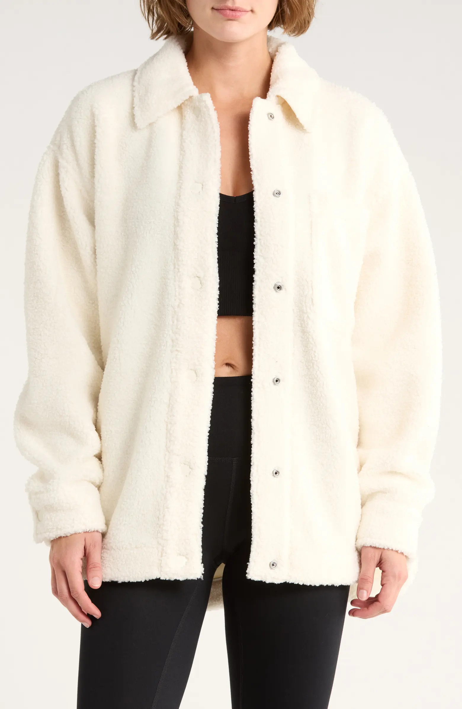 Chalet Bouclé Shirt Jacket | Nordstrom Rack