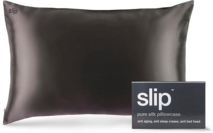 slip The Original Queen Pure Silk Pillow Case - 100% Pure 22 Momme Mulberry Silk - Queen Size Sta... | Amazon (US)