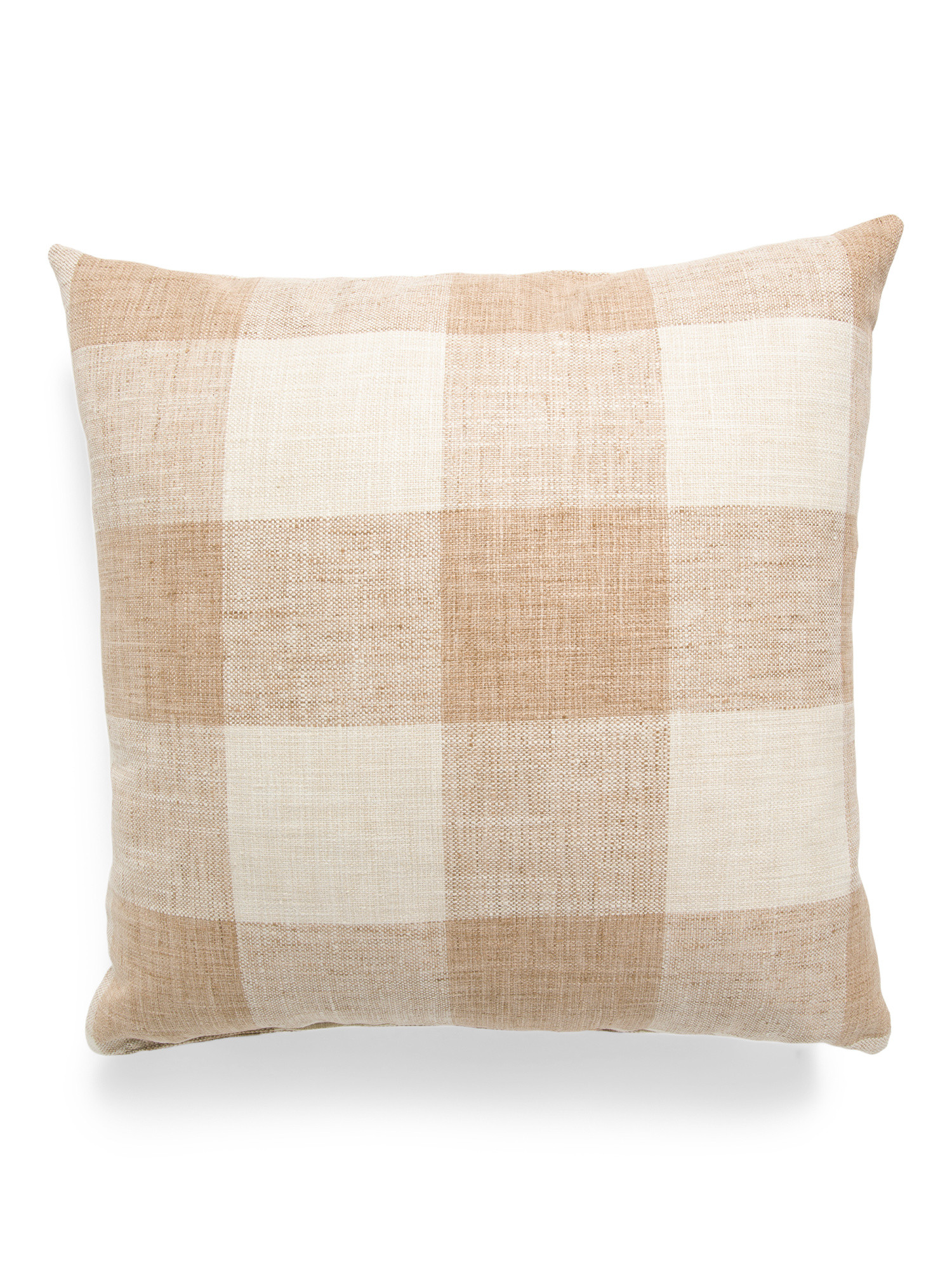 Made In Usa 24x24 Oversized Luxury Gingham Pillow | Home | Marshalls | Marshalls