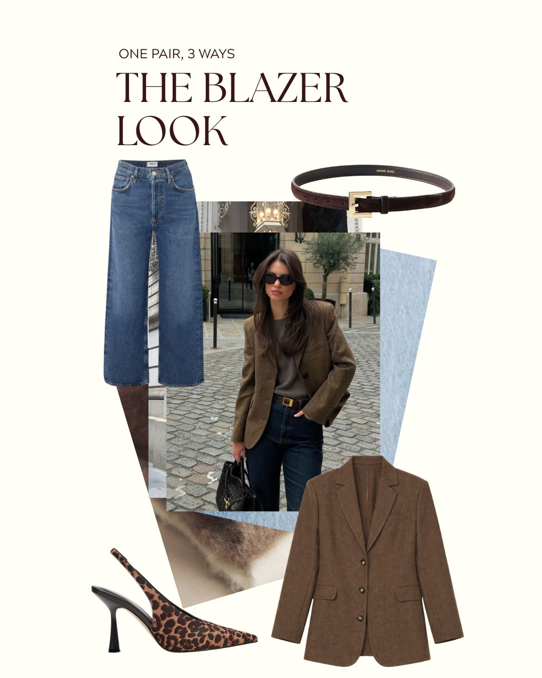 One pair of jeans, styled three completely different ways 🤍 because a good pair of jeans should work for you. 

From elevated and polished with a structured blazer, to effortless off-duty with a classic sweater, to a more statement look layered with texture — this is your reminder that you don’t need more, you just need to style it differently. 

#LTKootd #LTKPetite #LTKspringtrends