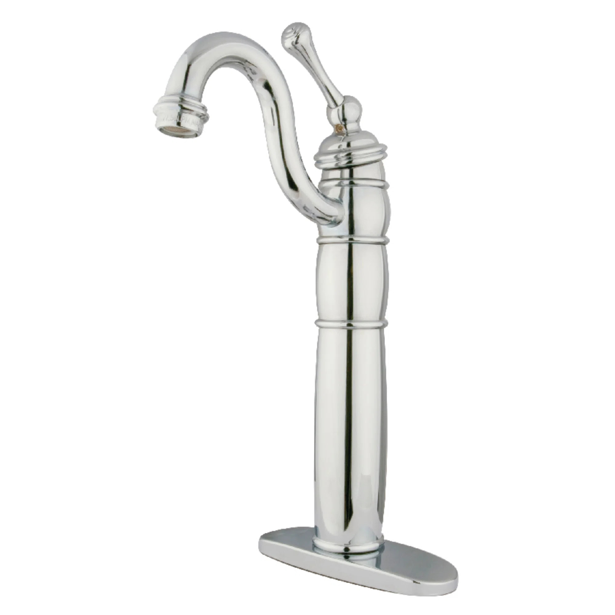 Kingston Brass Heritage Single-Handle 1-Hole Deck Mount Vessel Faucet KB1421BL | Wayfair North America