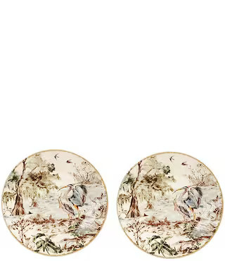 Southern Living Wetlands Collection Herring Accent Plates, Set of 2 | Dillard's | Dillard's