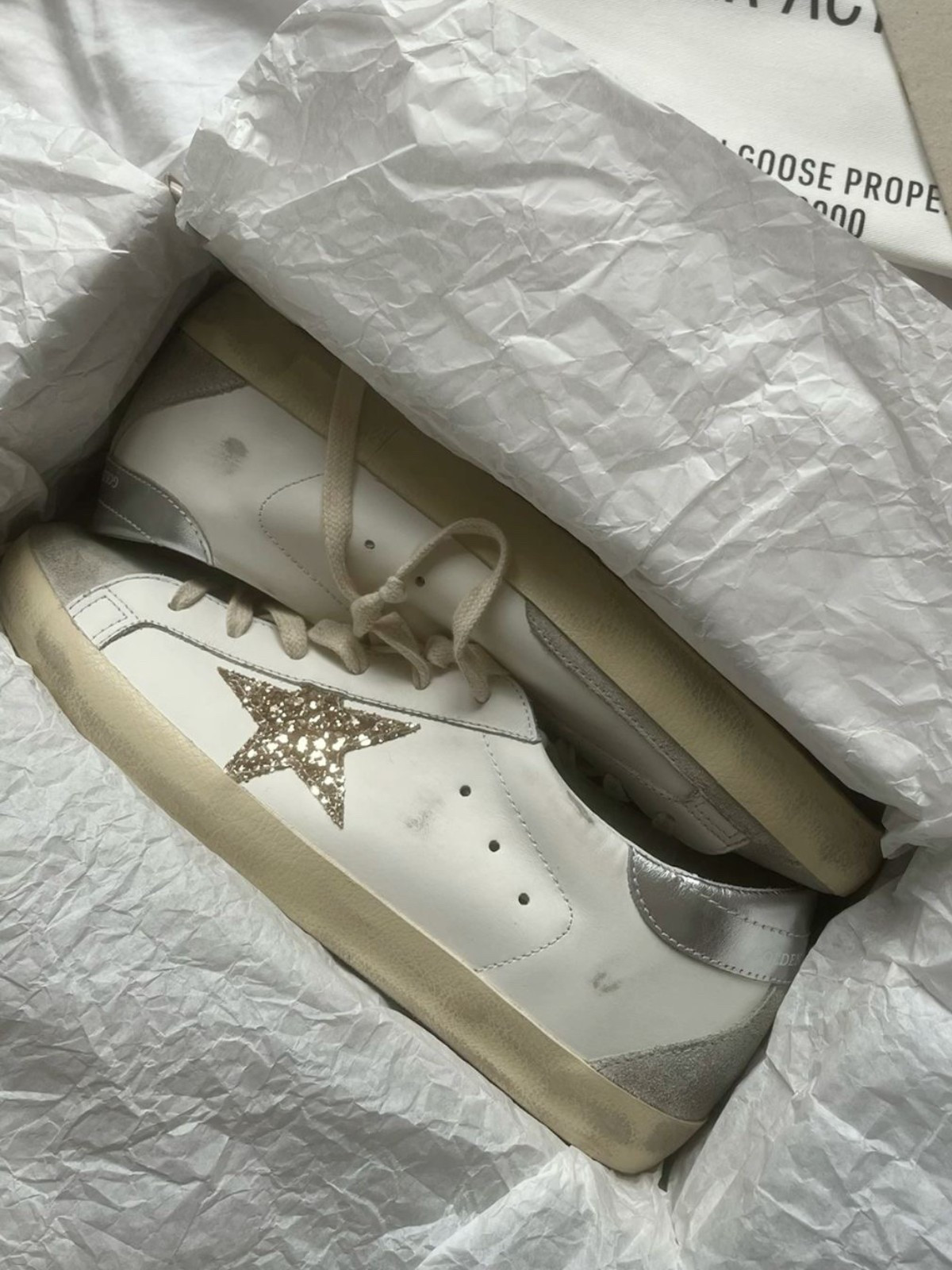 Golden Goose Sneakers! True to size - Color is “Ivory”🤍

#LTKsummer #LTKspring #LTKstyletip