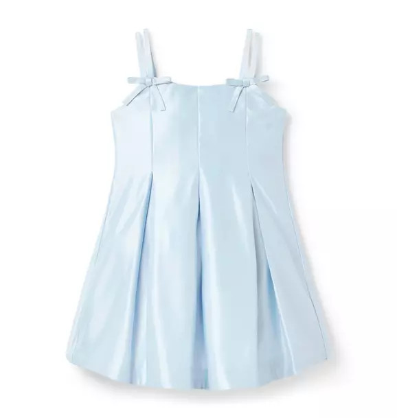 The Satin Pleated Party Dress | Janie and Jack