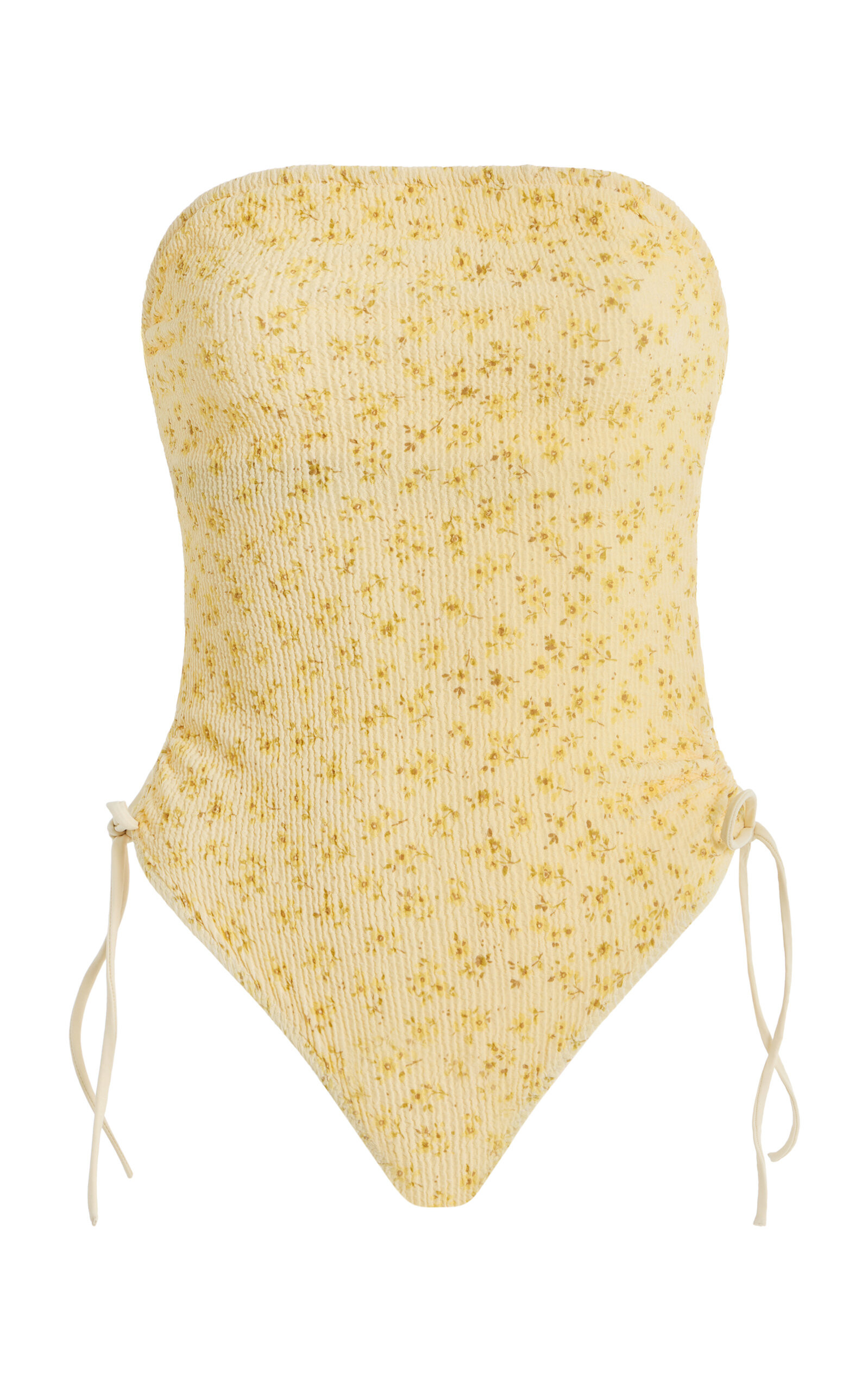 Vera Strapless Floral One-Piece Swimsuit | Moda Operandi (Global)