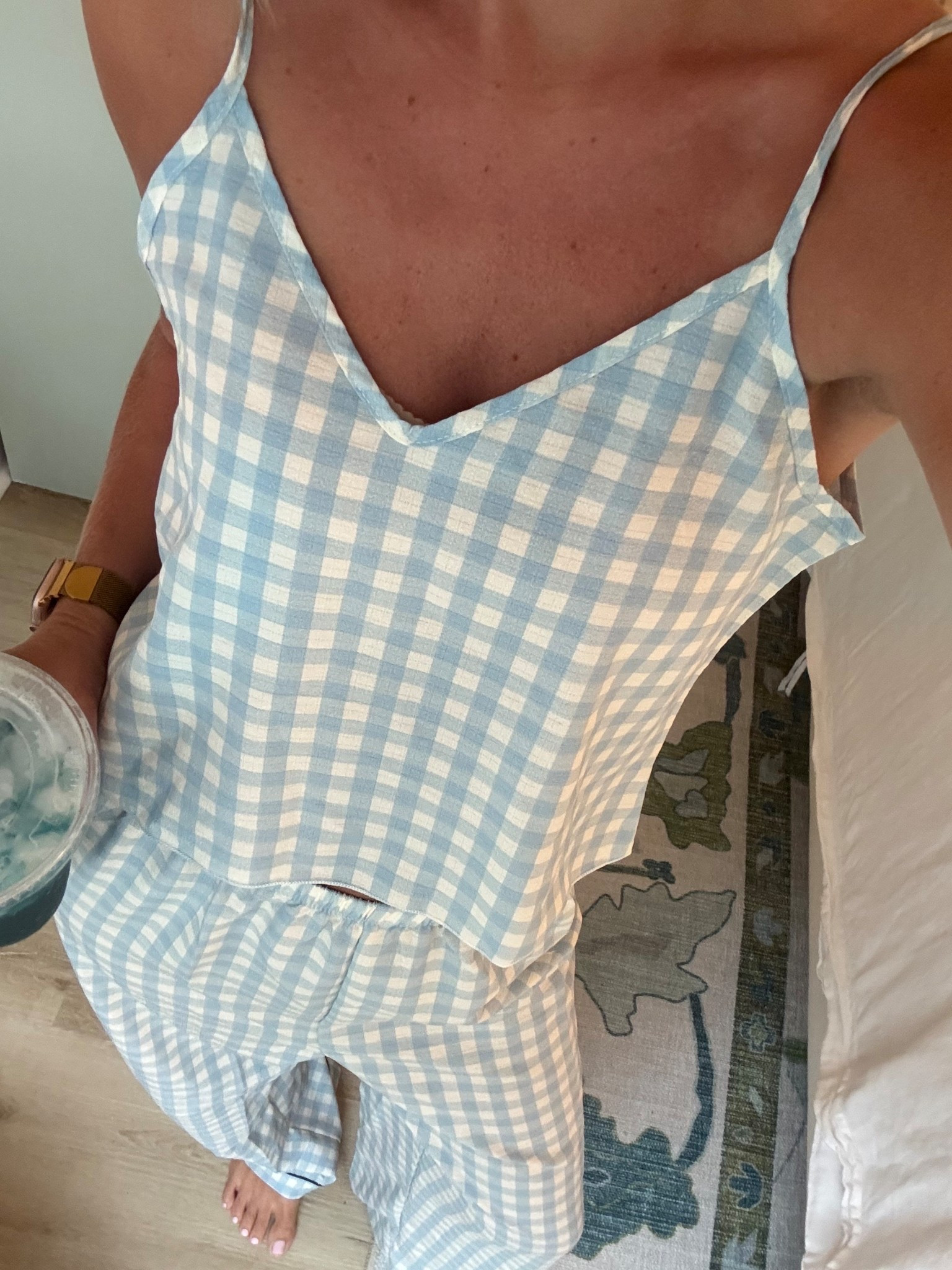 love this blue gingham 🩵🩵

#LTKSeasonal #LTKootd #LTKmorningroutine