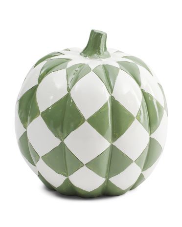 Checkerboard Pumpkin | TJ Maxx