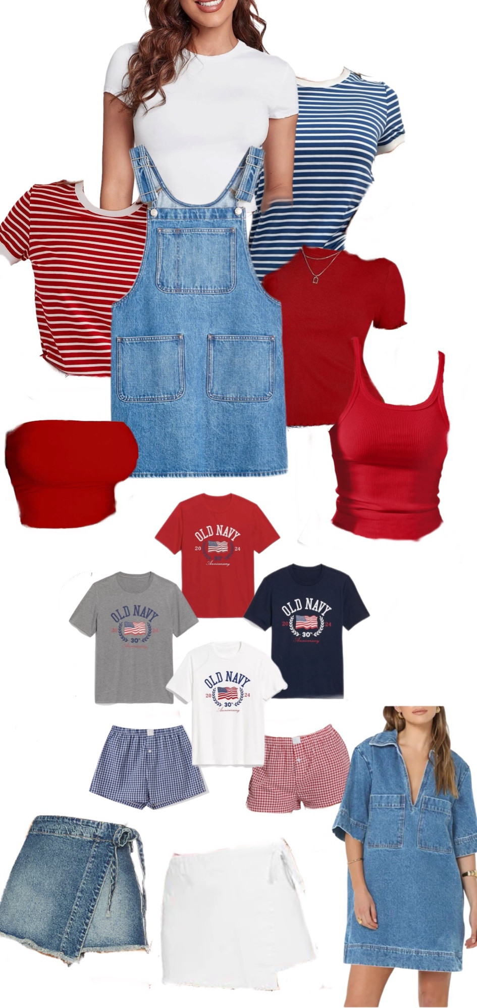 Fourth of July fit inspo! 



#LTKFamily #LTKSeasonal #LTKSwim