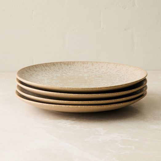 Oyku Stoneware Dinner Plate Sets | West Elm (US)