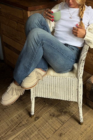 Fallon Fringe Mules | Free People (Global - UK&FR Excluded)