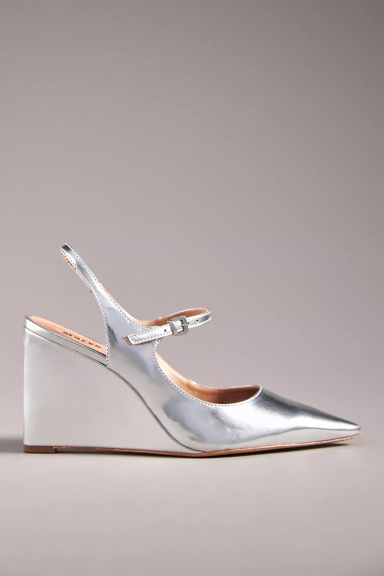 Maeve Slingback Wedge Heels | Anthropologie (US)