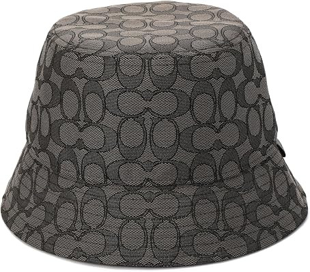 Coach Women's Signature C Jacquard Bucket Hat Charcoal | Amazon (US)
