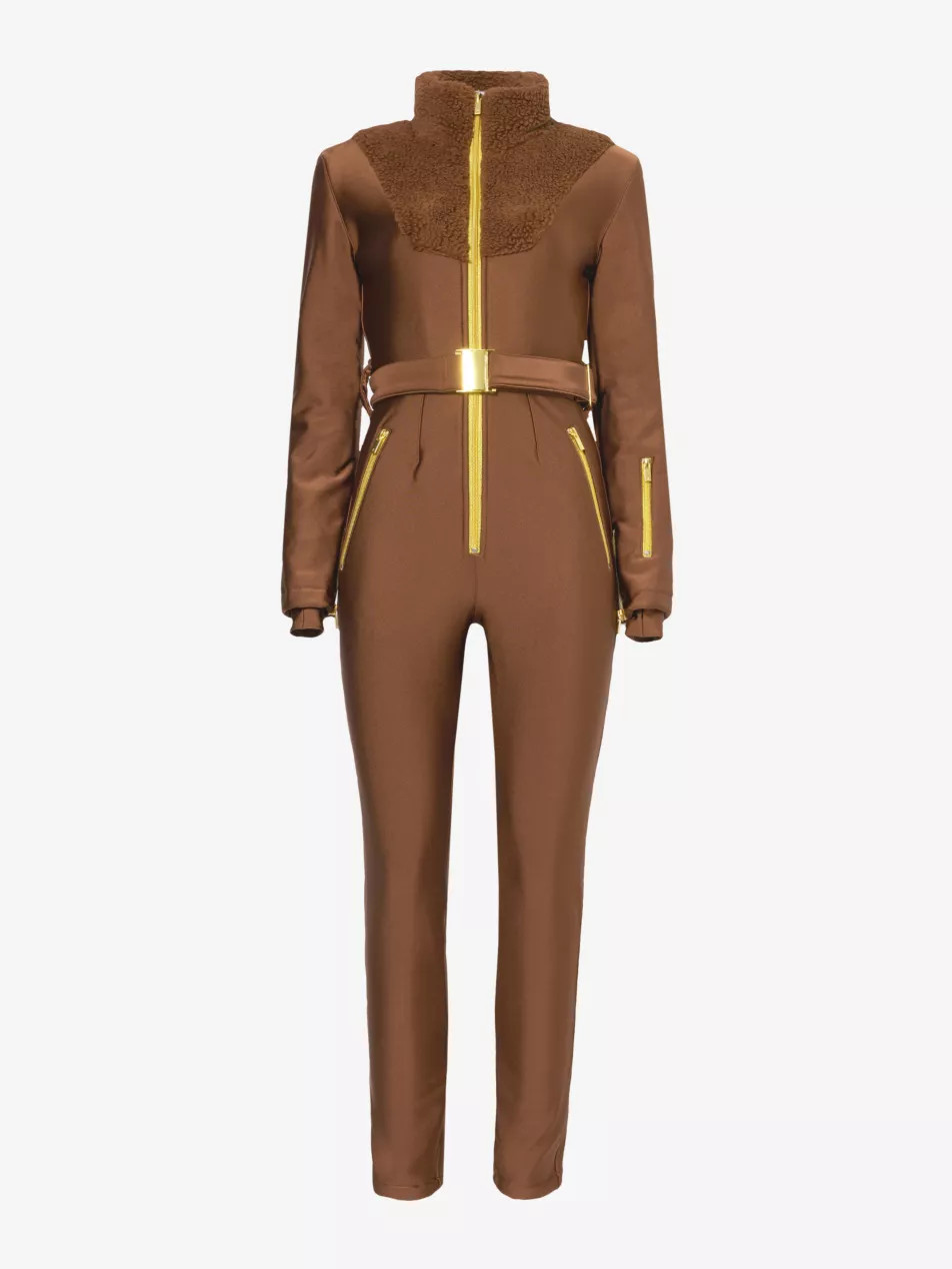 Sherpa slim-fit stretch-woven jumpsuit | Selfridges
