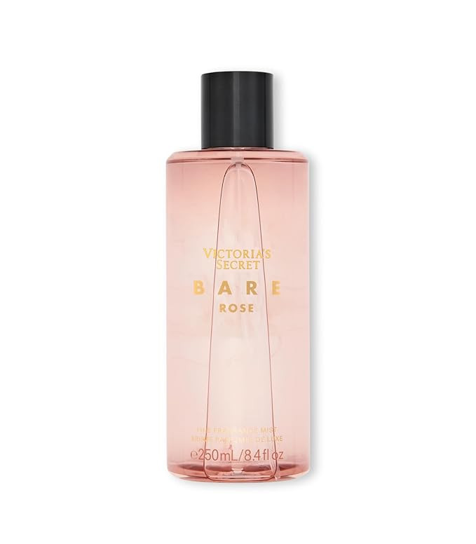 Victoria's Secret Bare Rose Fragrance Mist, Notes of Pear Skin, Rosa Centifolia & Sheer Woods, Bo... | Amazon (US)