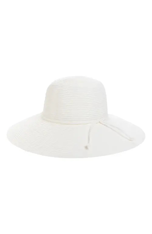 Nordstrom Packable Floppy Sun Hat in Ivory at Nordstrom | Nordstrom
