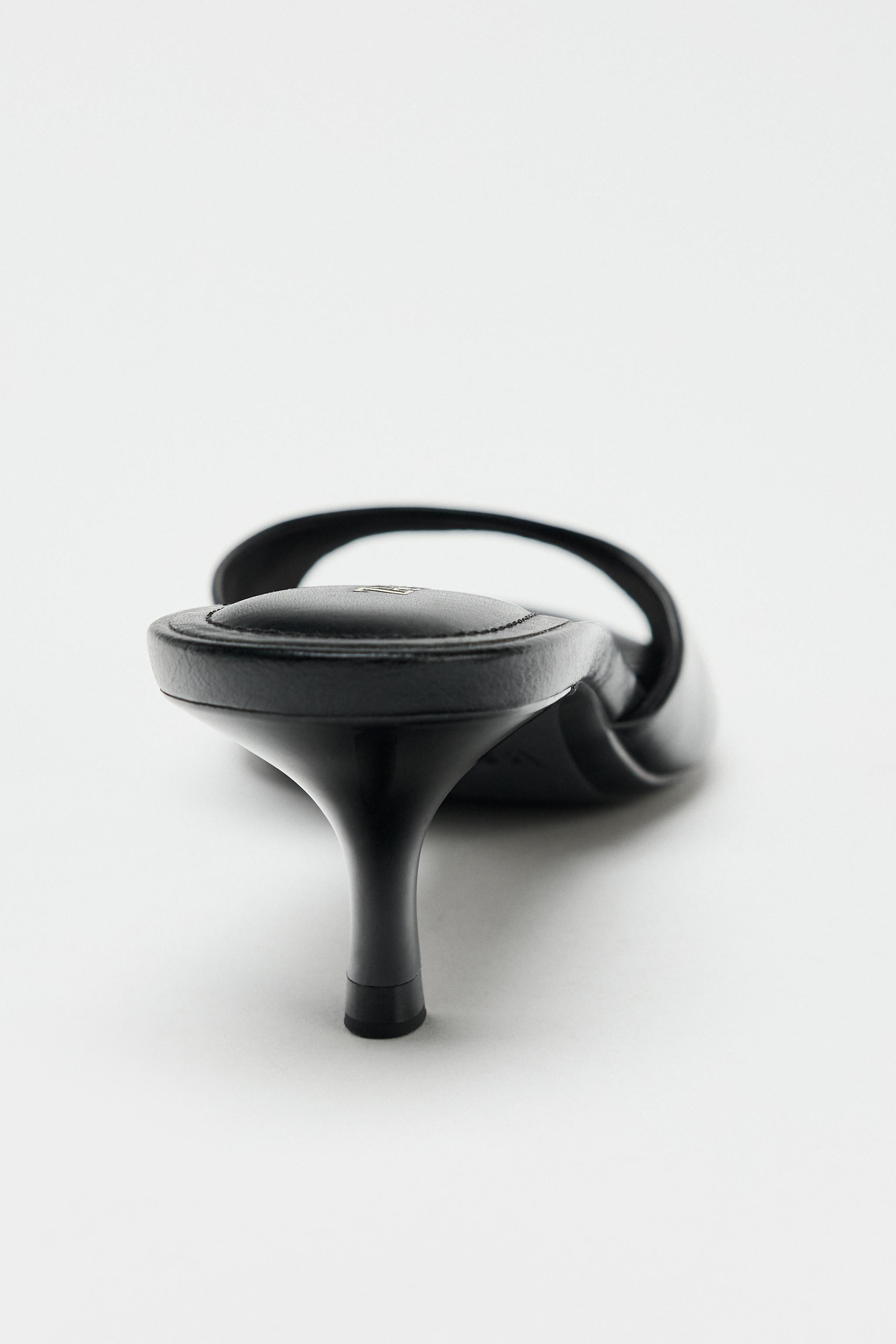 PATENT LEATHER SANDALS | Zara US