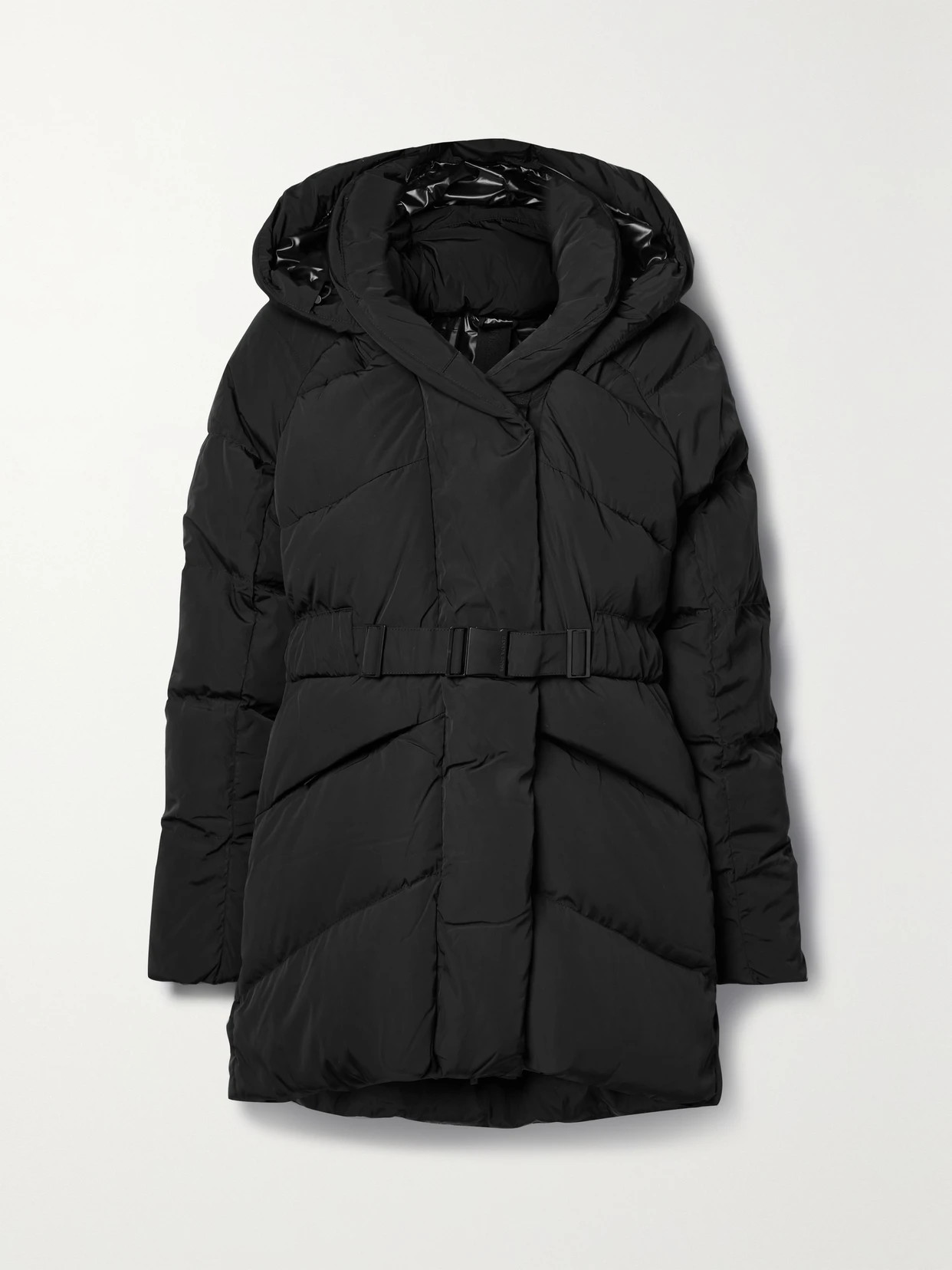 Canada Goose - Marlow Hooded Quilted Ventera Down Jacket - Black | NET-A-PORTER (US)